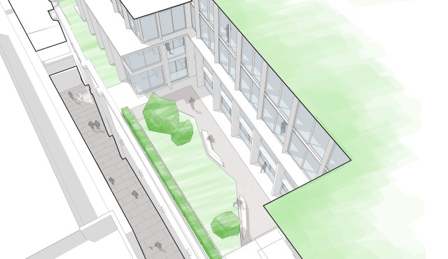 Courtyard and Street Scene Nov 19