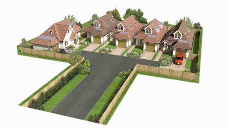 Saxonhurst Road site view