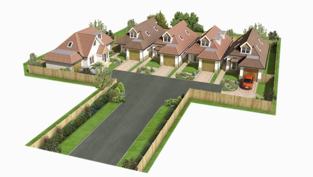 Saxonhurst Road site view